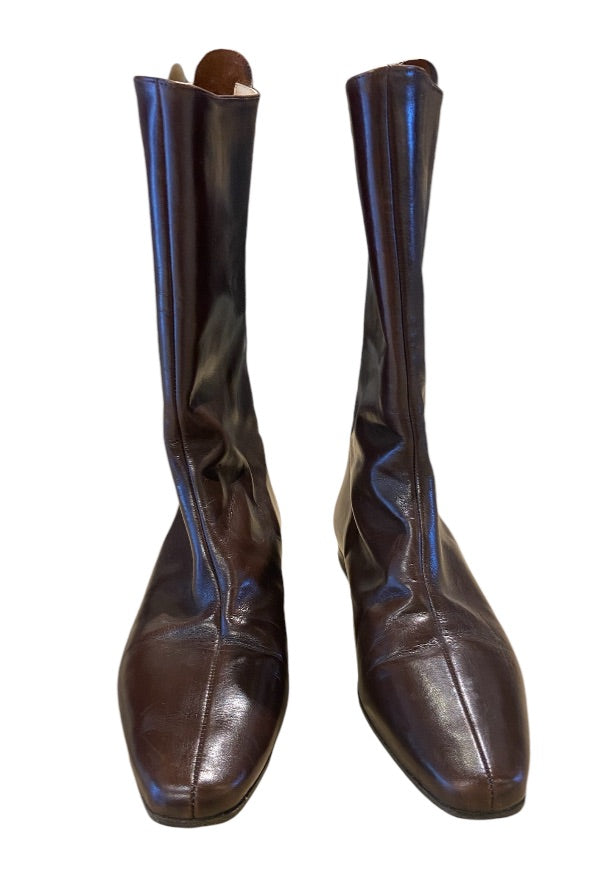 Chaussures marron MANOLO BLAHNIK, 36.5