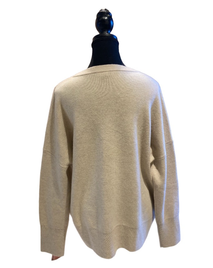Beige THEORY Tricots, Grand