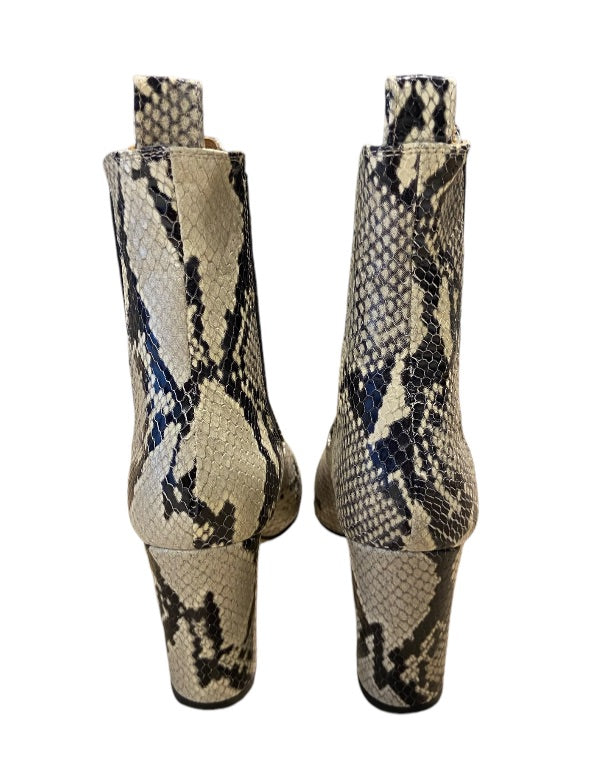 bottes TEXAS PARIS noir et blanc, 38