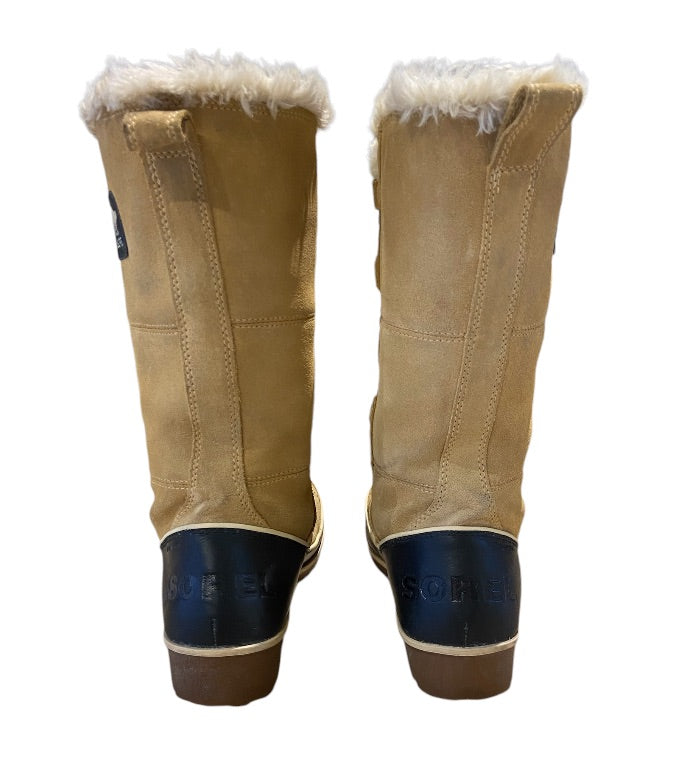 Bottes SOREL beiges et noires, 8
