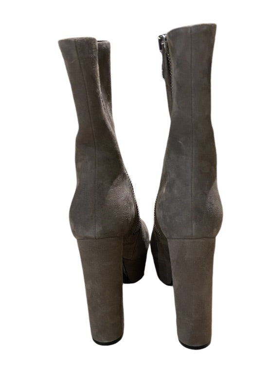 bottes GUCCI grises, 37