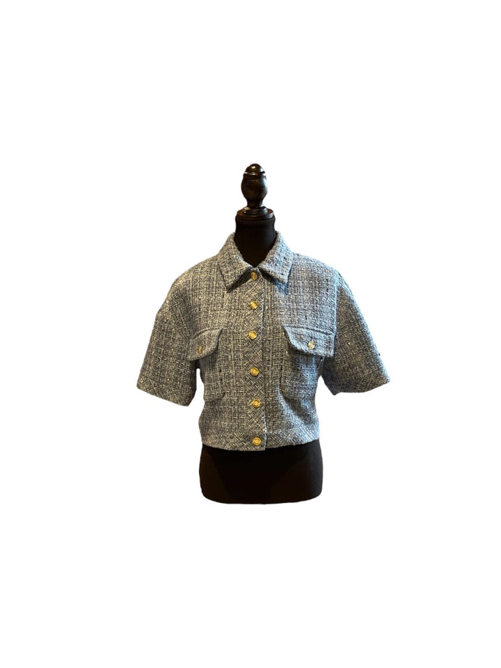 Bleu et Or SANDRO PARIS Hauts, Petit