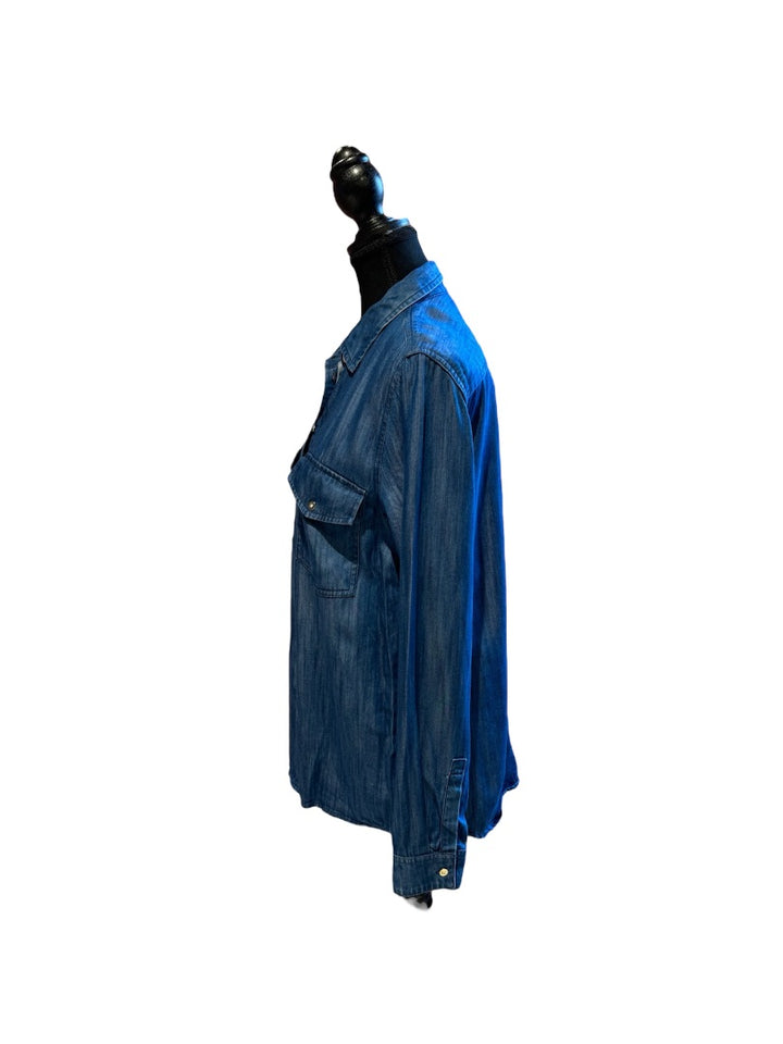 Bleu Jean CLUB MONACO Hauts, Moyen