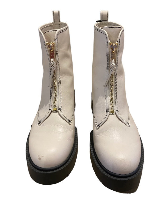 Bottes Coach en crème, 8
