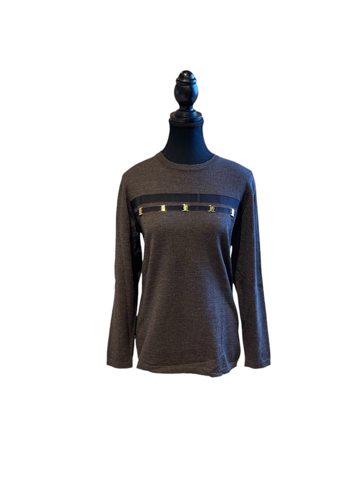 Brun SALVATORE FERRAGAMO Tricots, Moyen