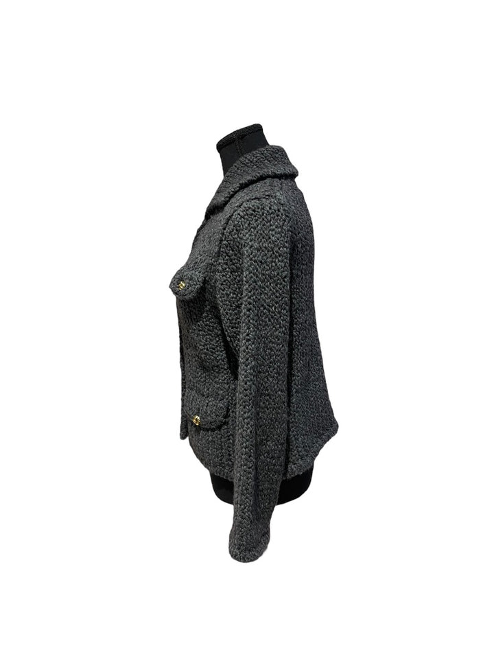 Gris Fonce MASSIMO DUTTI Tricots, Moyen
