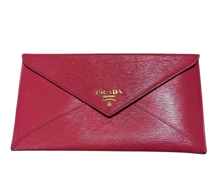 FUSCHIA PRADA portefeuilles