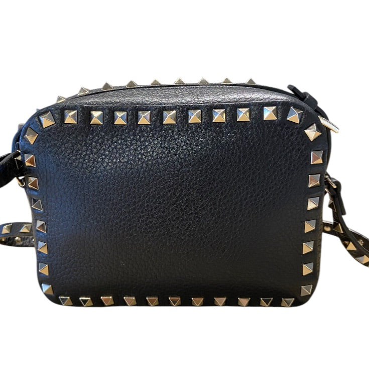 Noir et Argent VALENTINO Sacs, ROCKSTUD CAMERA BAG