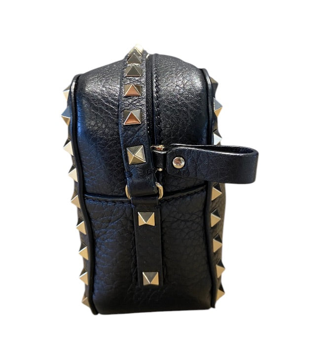 Noir et Argent VALENTINO Sacs, ROCKSTUD CAMERA BAG