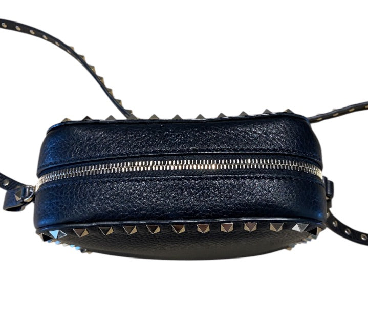 Noir et Argent VALENTINO Sacs, ROCKSTUD CAMERA BAG
