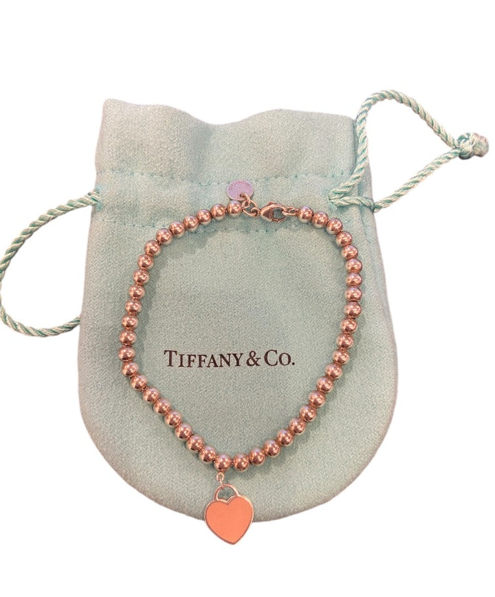 Argent et rose TIFFANY Bracelet