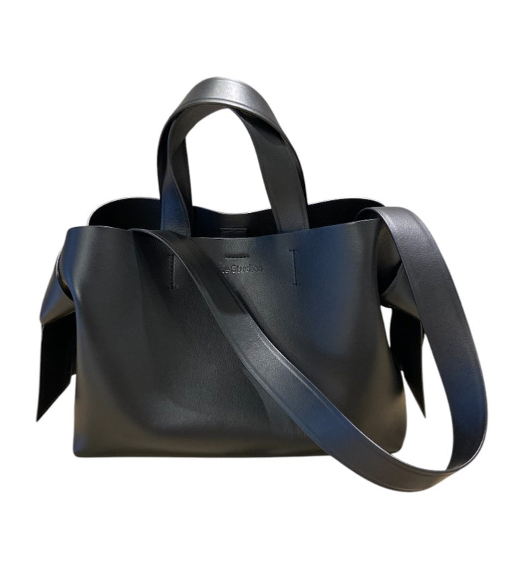 Noir ACNE STUDIOS Sacs, MUSUBI MIDI KNOTTED TOTE