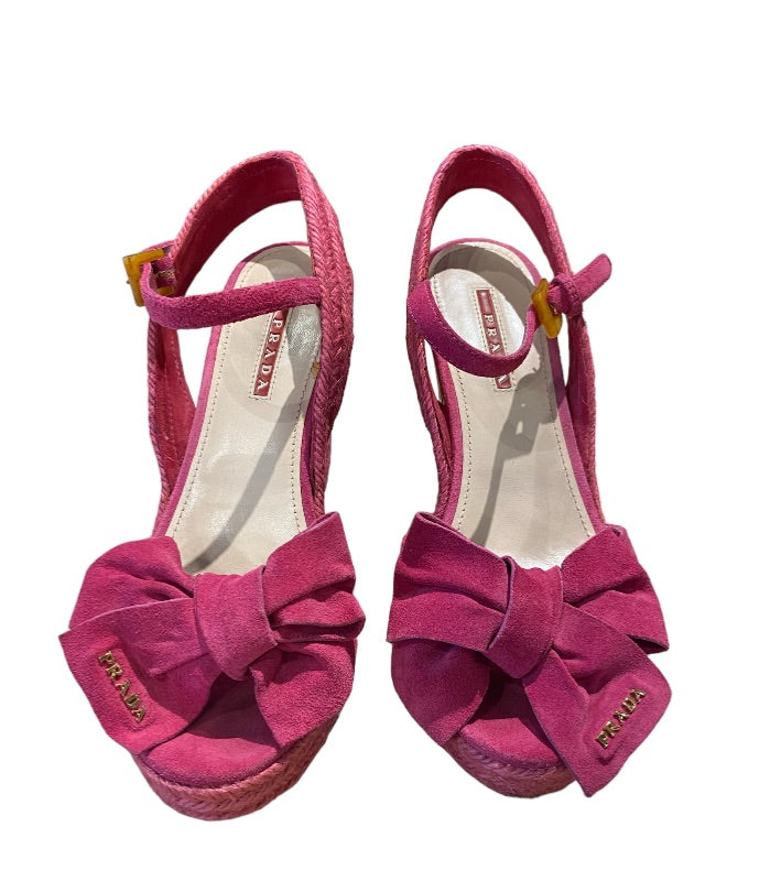 Sandales PRADA roses, 8