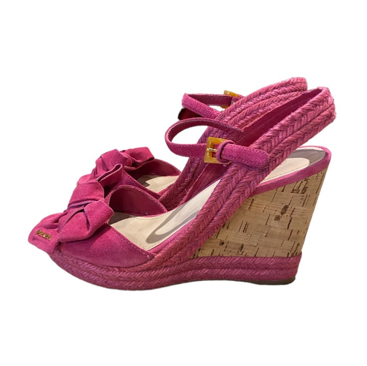 Sandales PRADA roses, 8