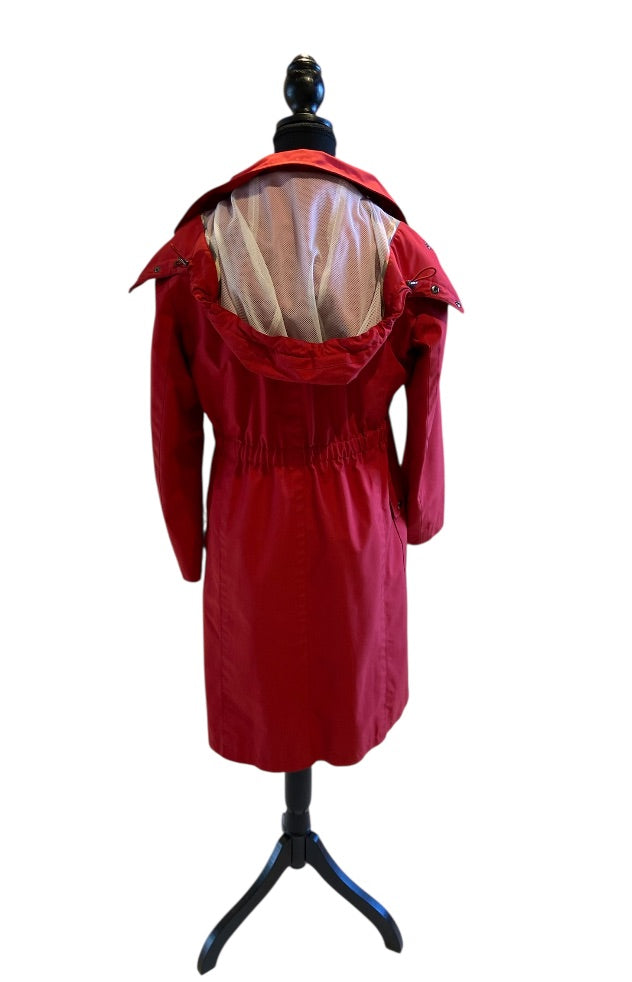 Rouge BURBERRY jackets, Petit