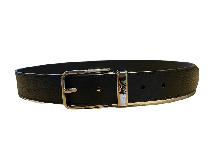 Noir et Argent LOUIS VUITTON Ceintures, 85/34