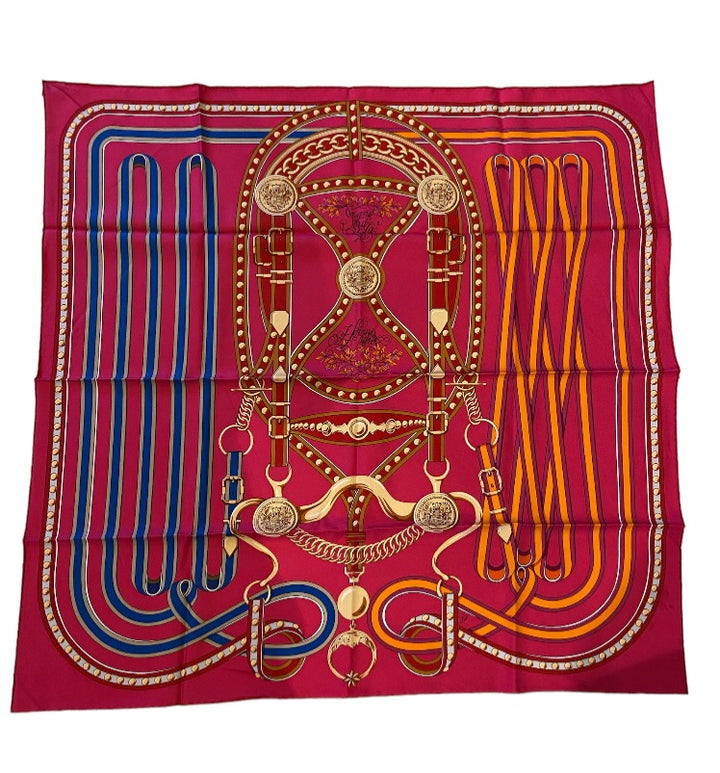 Rose HERMES scarf