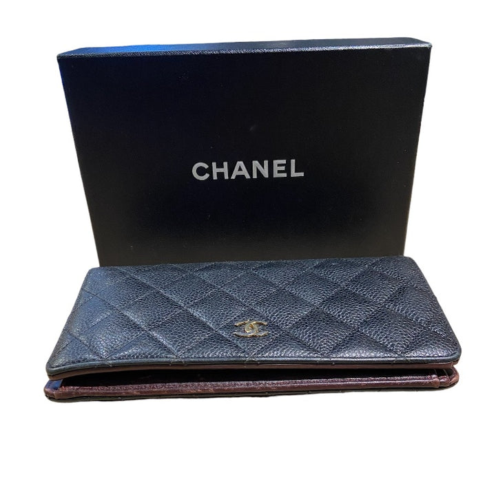 Portefeuilles CHANEL noirs