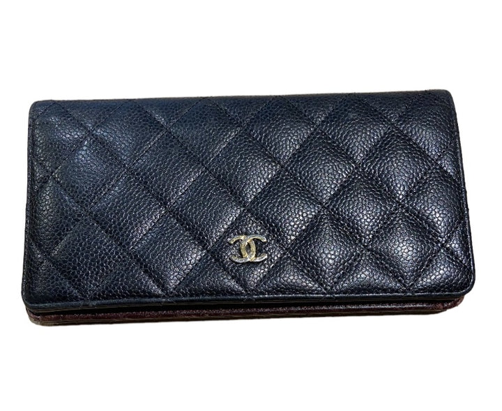 Portefeuilles CHANEL noirs
