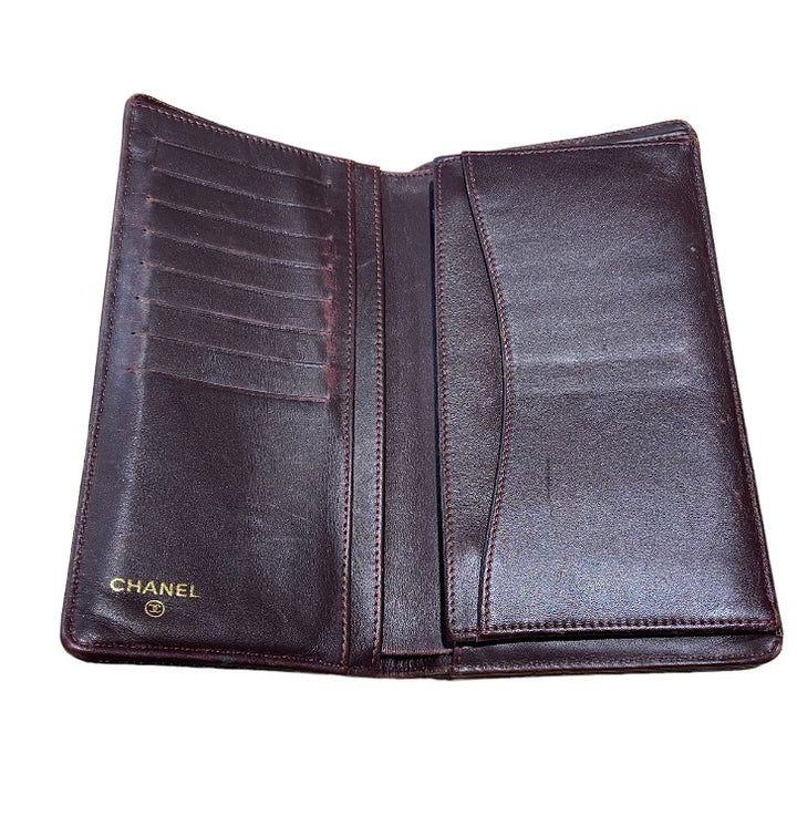 Portefeuilles CHANEL noirs