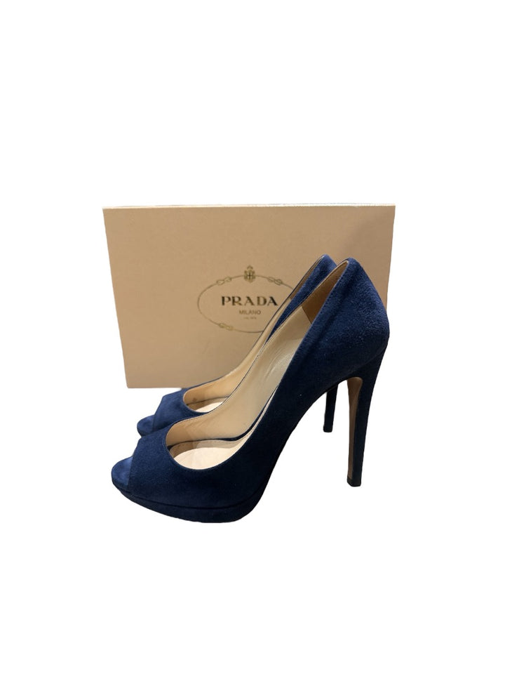 Chaussures PRADA Bleues, 34.5