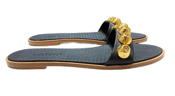 Noir et Or MIU MIU Chaussures, 38