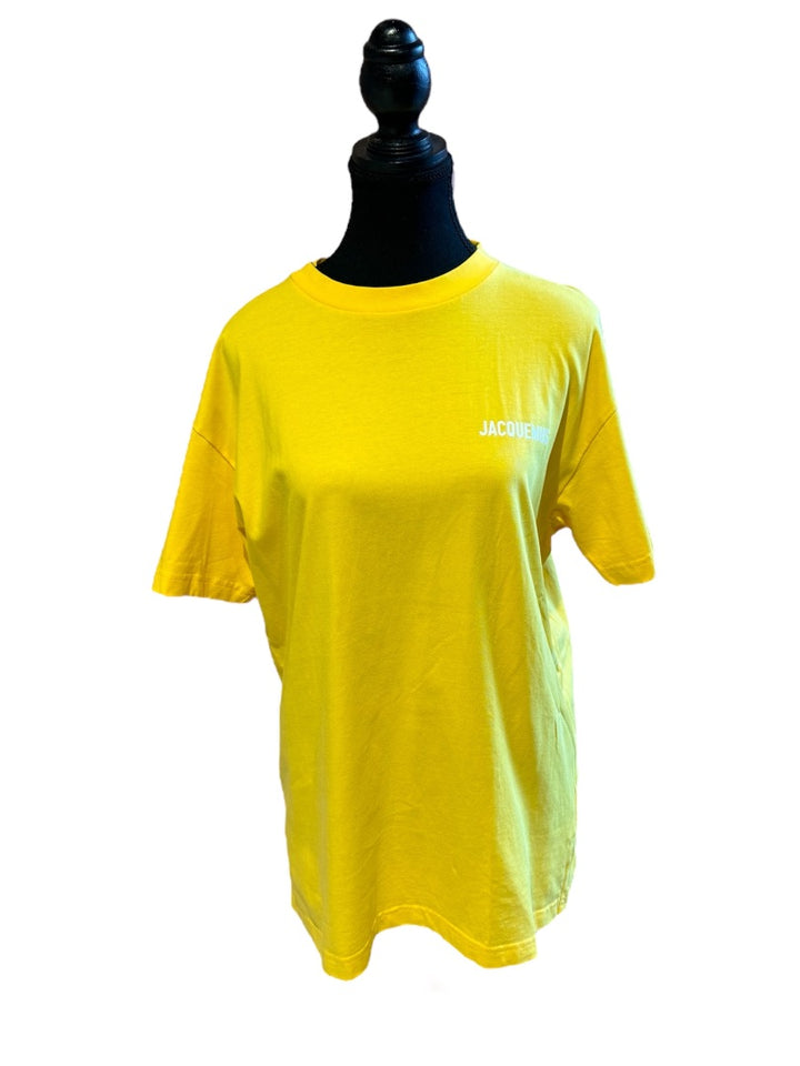 Jaune JACQUEMUS TSHIRT, Grand