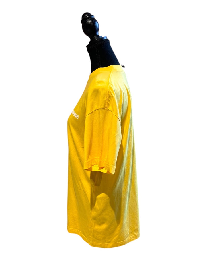 Jaune JACQUEMUS TSHIRT, Grand