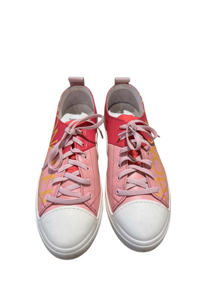 Rose et Blanc MONCLER Chaussures, 38